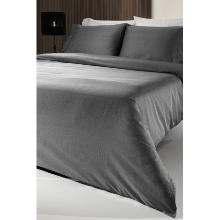 Σεντόνι King Size με Λάστιχο Guy Laroche Minimal Black & White 180x200+35
