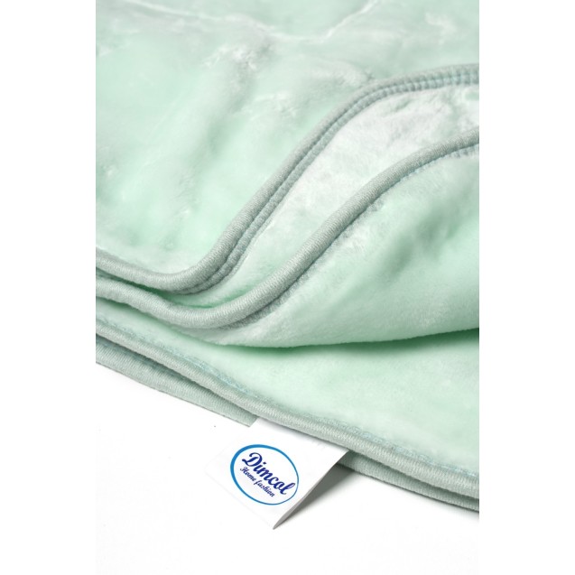 Κουβέρτα Βελουτέ Κούνιας Dimcol Bicycle Bear 20...