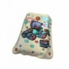 Κουβέρτα Βελουτέ Κούνιας Dimcol Studying Bear 39 Ecru-Light Yellow 110x140