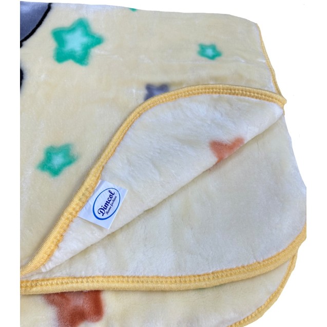 Κουβέρτα Βελουτέ Κούνιας Dimcol Studying Bear...