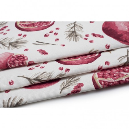 Runner Αλέκιαστο Dimcol Pomegranate 458 White 40x180