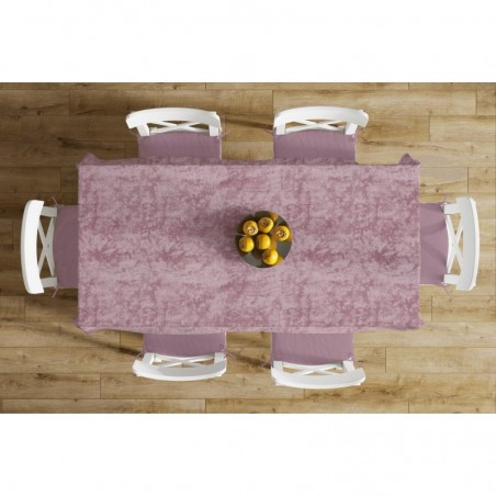 Σετ Τραπεζομάντηλο και Runner Dimcol Panama Shadow Rotten Apple 140x140 & 40x140