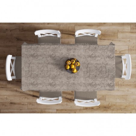 Σετ Τραπεζομάντηλο και Runner Dimcol Panama Shadow Mocha 140x220 & 40x220