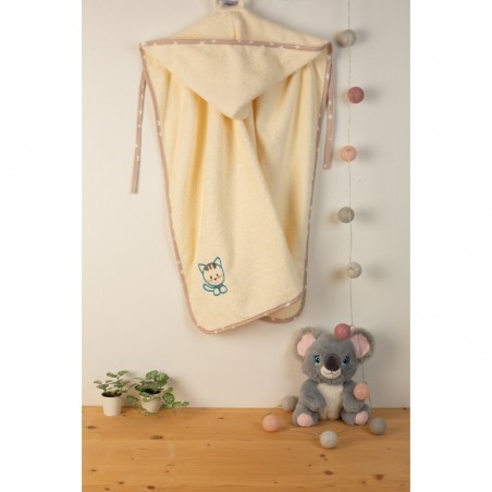 Βρεφική Κάπα Dimcol Kitty 138 Εκρού 75x85