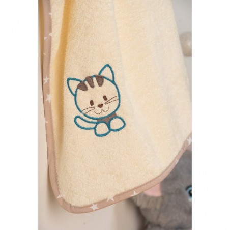 Βρεφική Κάπα Dimcol Kitty 138 Εκρού 75x85