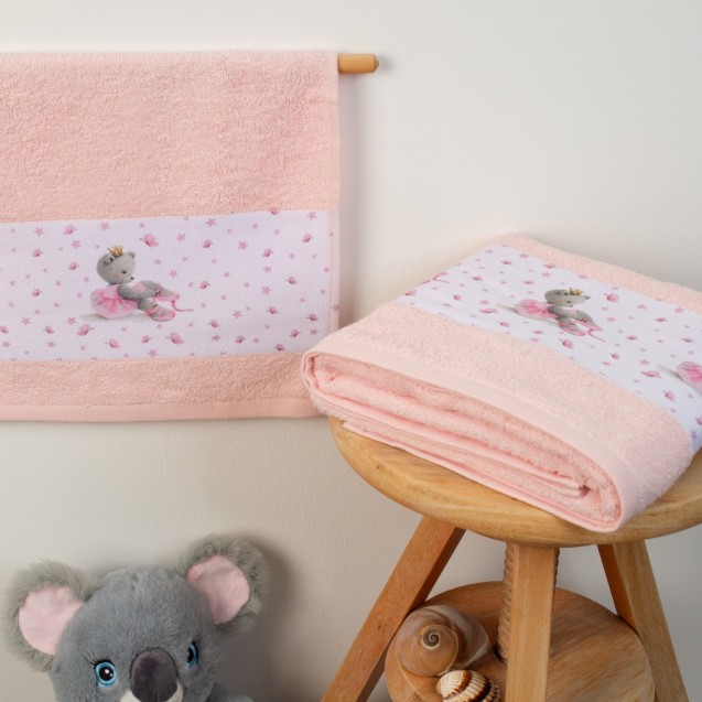 Σετ Βρεφικές Πετσέτες 2 Τεμαχίων Dimcol...