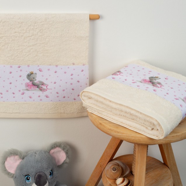 Σετ Βρεφικές Πετσέτες 2 Τεμαχίων Dimcol...