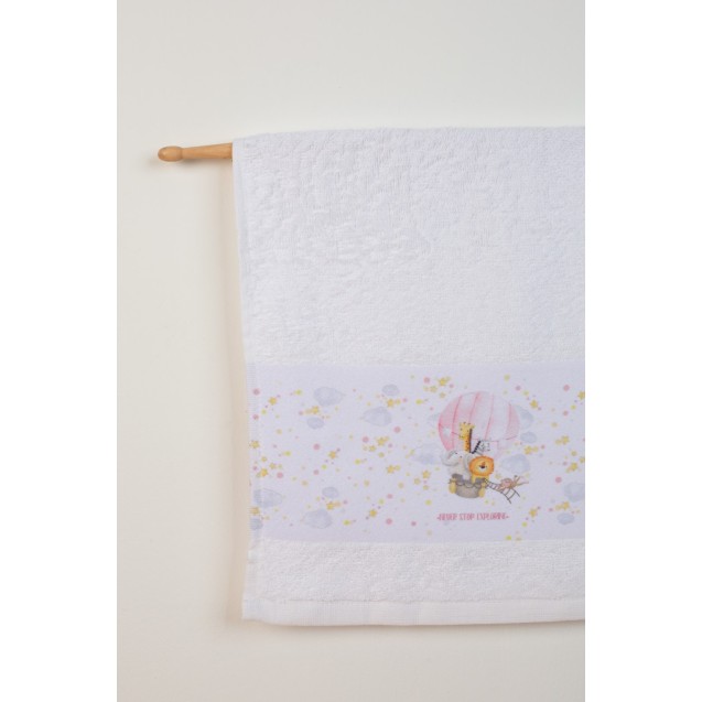 Σετ Βρεφικές Πετσέτες 2 Τεμαχίων Dimcol Balloon...