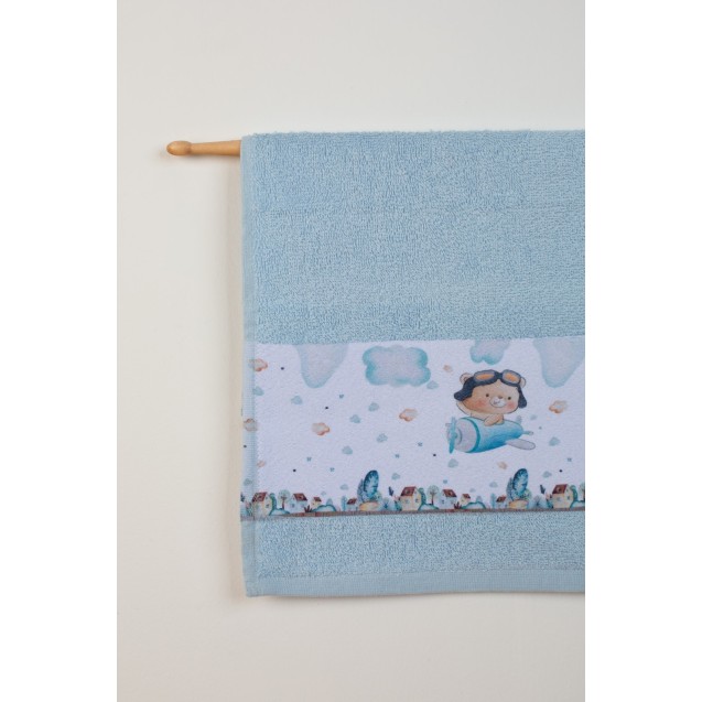 Σετ Βρεφικές Πετσέτες 2 Τεμαχίων Dimcol Pilot...