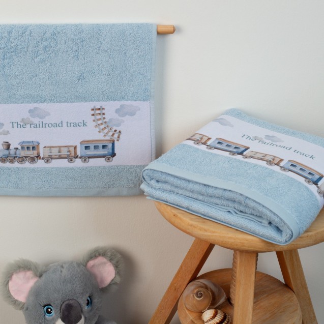 Σετ Βρεφικές Πετσέτες 2 Τεμαχίων Dimcol...