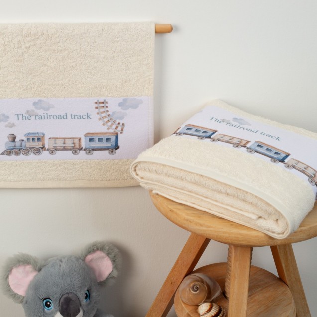 Σετ Βρεφικές Πετσέτες 2 Τεμαχίων Dimcol...