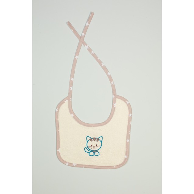 Σαλιάρα Dimcol Kitty 138 Εκρού 25x25