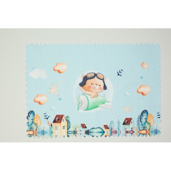 Παιδικό Σουπλά Dimcol Pilot 118 Σιέλ 35x50