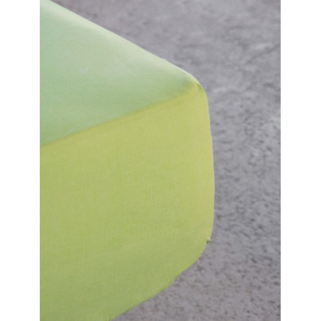 Σεντόνι King Size με Λάστιχο Nima Primal Green...