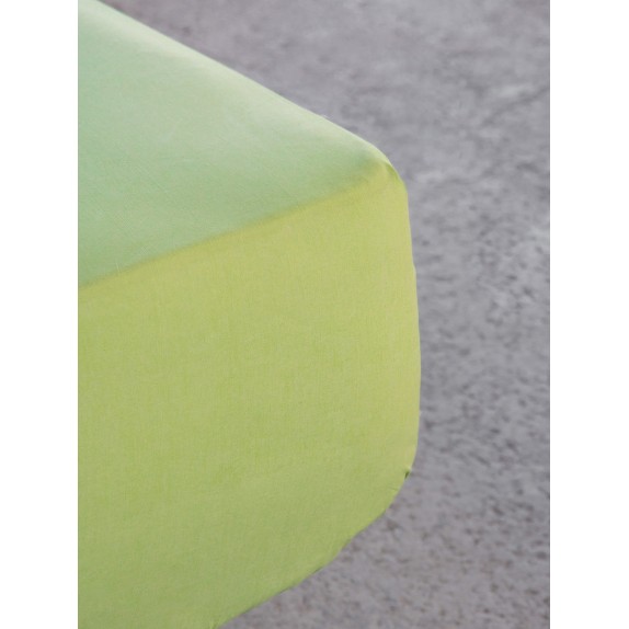 Σεντόνι Μονό με Λάστιχο Nima Primal Green 100x200+32