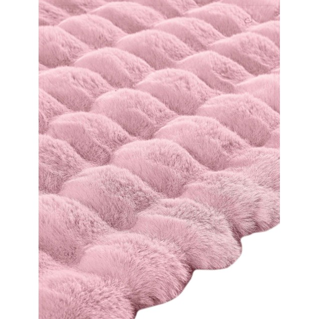 Χαλί Γούνινο Madi Whisper Pink 133x190