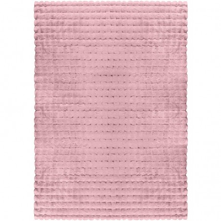 Σετ Χαλιά Κρεβατοκάμαρας Γούνινα Madi Whisper Pink 70x140 & 70x230