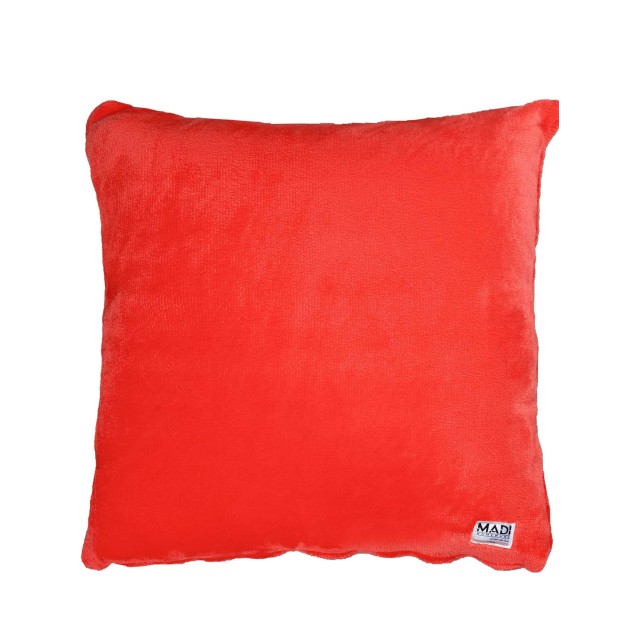 Μαξιλαροθήκη Διακόσμησης Madi Basis Red 45x45