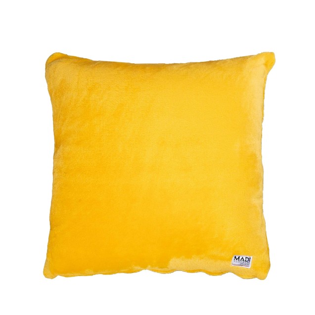 Μαξιλαροθήκη Διακόσμησης Madi Basis Yellow 45x45