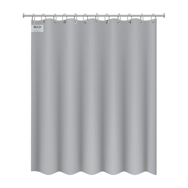 Κουρτίνα Μπάνιου Madi Llano Grey 180x240