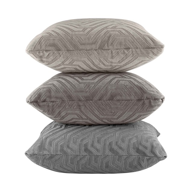 Μαξιλαροθήκη Διακόσμησης Madi Slange Grey 50x50