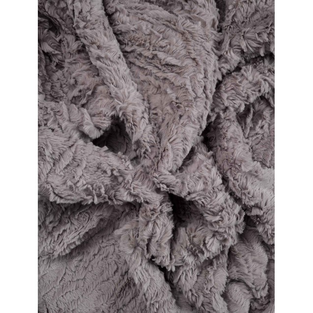 Ριχτάρι Γούνινο Τριθέσιου Madi Soggy Taupe 180x300