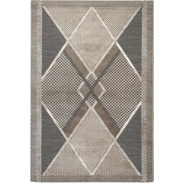 Χαλί Madi Lozenge Grey 165x230