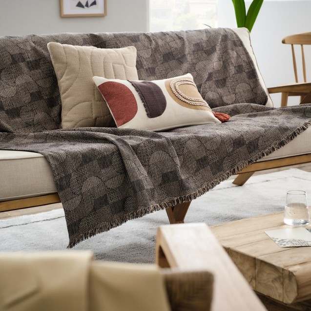 Ριχτάρι Τριθέσιου Gofis Home Lagertha Beige...