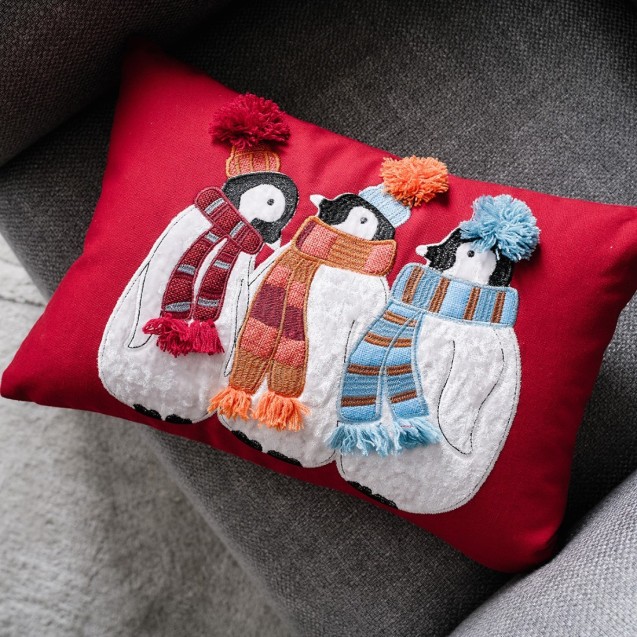 Μαξιλαροθήκη Διακόσμησης Gofis Home Xmas 356 30x45