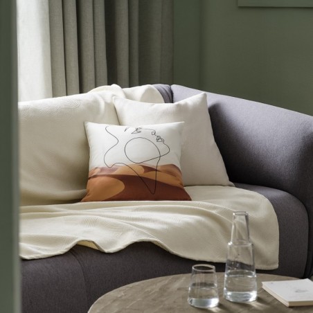 Ριχτάρι Διθέσιου Gofis Home Nimbus Moon Ecru 447/16 180x250