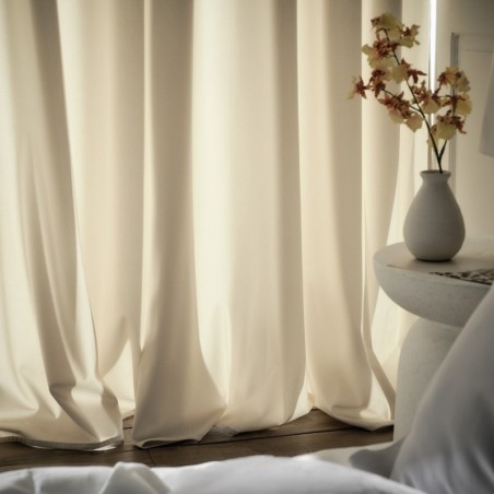 Κουρτίνα με Τρουκς Gofis Home Winter Moon ecru 711/05 140x280