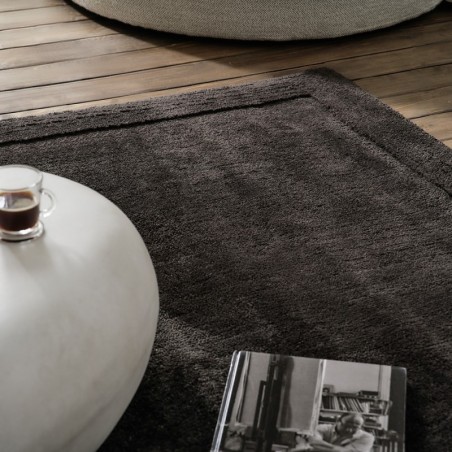 Χαλί Gofis Home Heaven Graphite Black 802/14 130x190