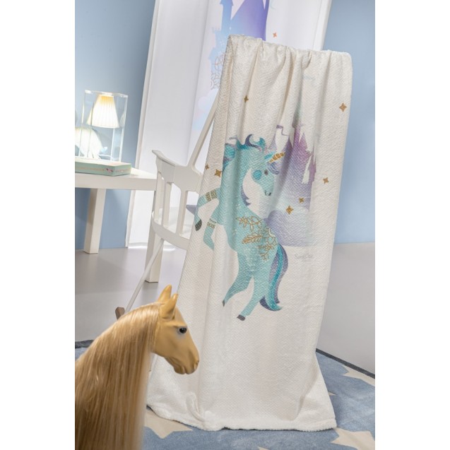 Κουβέρτα Βελουτέ Κούνιας Saint Clair Ultrasoft...