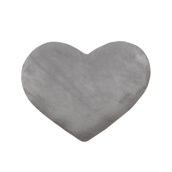Βρεφικό Μαξιλάρι Διακόσμησης Saint Clair Heart Silver 30x30