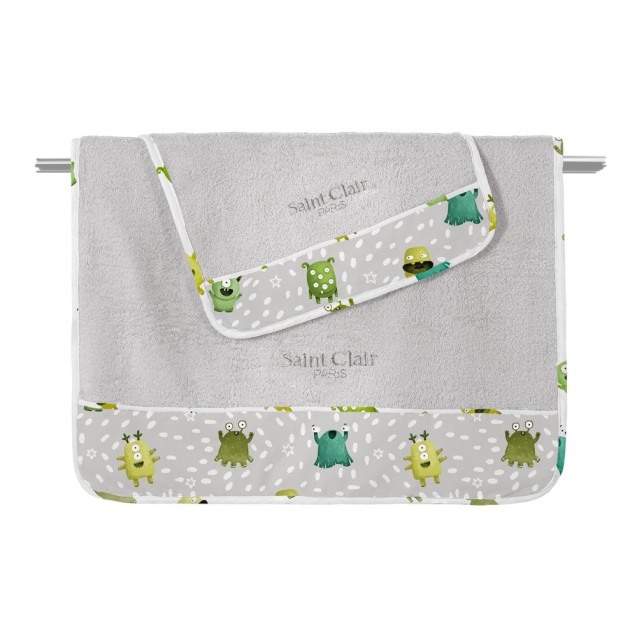 Σετ Βρεφικές Πετσέτες 2 Τεμαχίων Saint Clair...