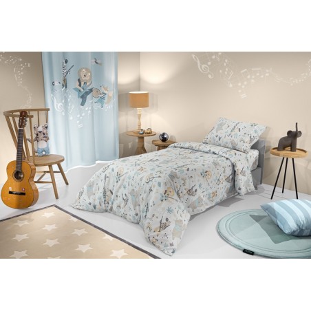 Σετ Παιδική Παπλωματοθήκη Μονή 2 Τεμαχίων Saint Clair Jazz Raf 165x225