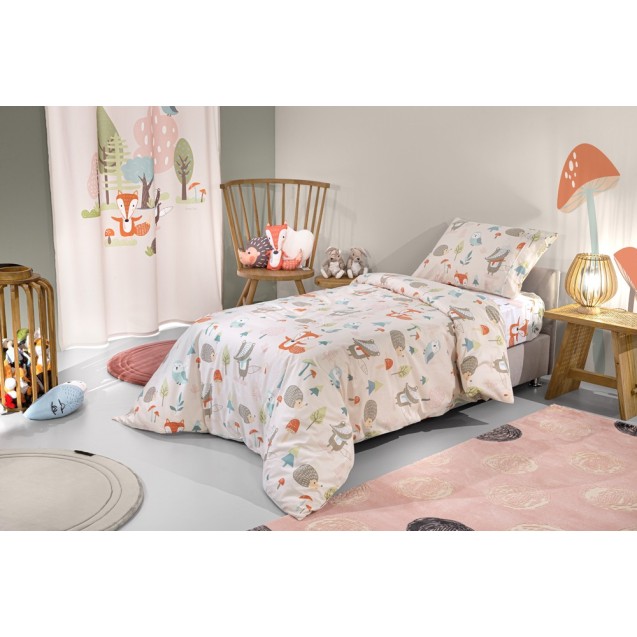 Σετ Παιδική Παπλωματοθήκη Μονή 2 Τεμαχίων Saint...