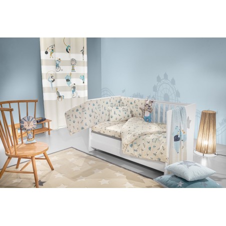 Σετ Κούνιας 3 Τεμαχίων Saint Clair Enjoy Sky