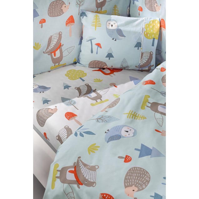 Σετ Κούνιας 3 Τεμαχίων Saint Clair Timber Mint