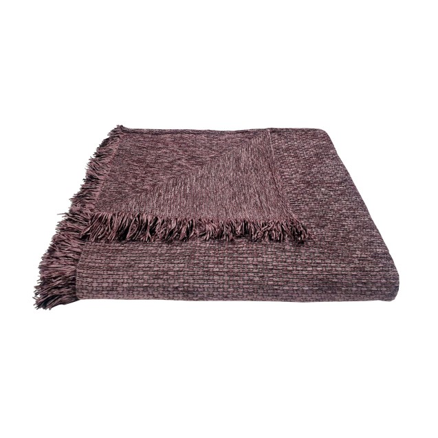 Ριχτάρι Διθέσιου ΚΟΜΒΟΣ Chenille Ψάθα Lilac...