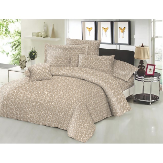 Σετ Μαξιλαροθήκες 2 Τεμαχίων ΚΟΜΒΟΣ Fern Beige...