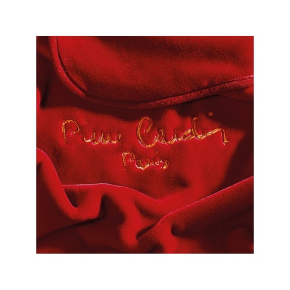 Κουβέρτα Βελουτέ Μονή Pierre Cardin Nancy 545/34 Red 160x240