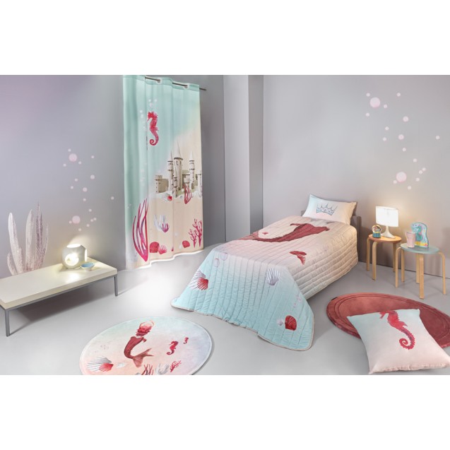 Σετ 2τμχ - Κουβερλί Mermaid 160x230