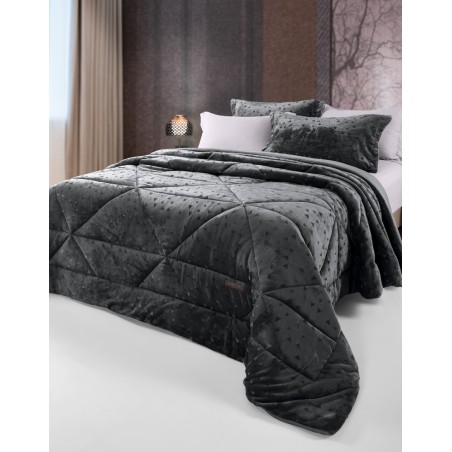 Πάπλωμα Υπέρδιπλο Saint Clair Kyoto Anthracite 220x240