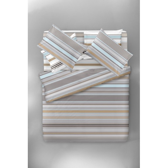 Σετ Παπλωματοθήκη Υπέρδιπλη 3 Τεμαχίων Saint Clair Doha...