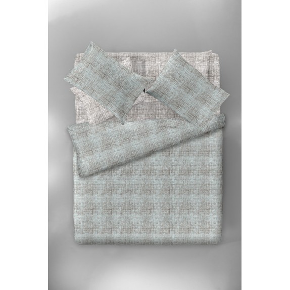 Σετ Σεντόνια Υπέρδιπλα 4 Τεμαχίων Saint Clair Volcano Sky...