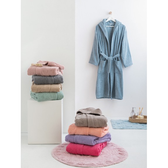 Μπουρνούζι Bath Collection Funky Grey Small