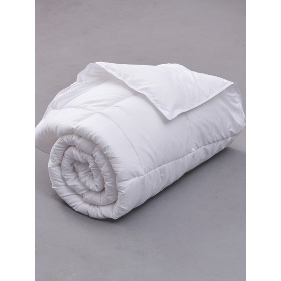 Πάπλωμα White Comfort Palamaiki160X240 Stripe Microfiber