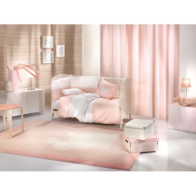 Σετ Βρεφική Προίκα Lapin Pink 5τμχ -