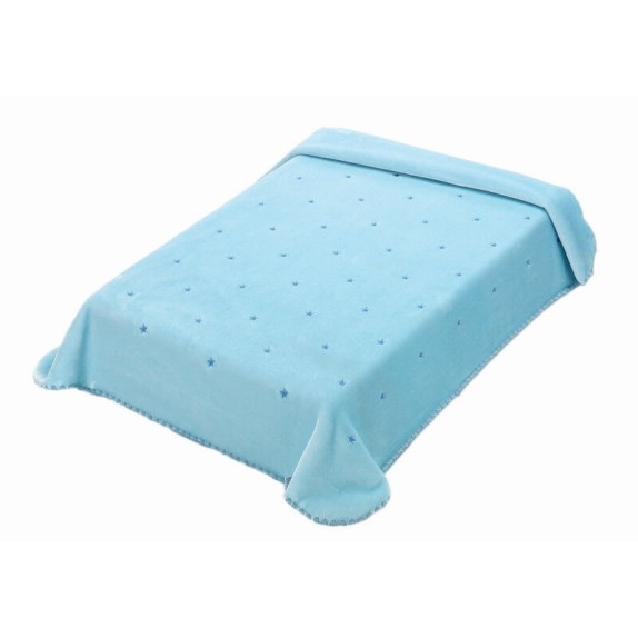 Κουβέρτα Βελουτέ Αγκαλιάς Morven Lingery Baby I51 (Γαλαζιο)
